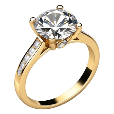 Aesthetic Engagement couple ring  sticker