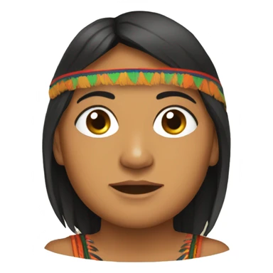 indigena boliviana  sticker