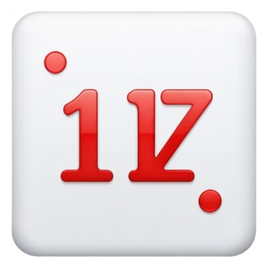 CON LOS NUMEROS FORMANDO ESTA SUMA 1+1= EN COLOR BLANCO Y EL RESULTADO QUE ES 3 DE COLOR ROJO sticker