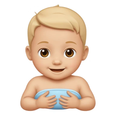 Baby photo lan sticker