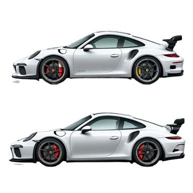 Porsche 911 992 gt3 sticker