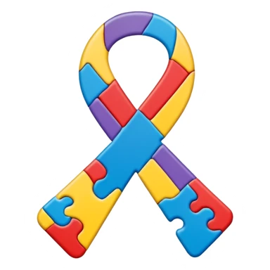 autism awareness symbolism sticker