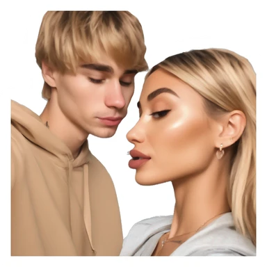 hailey bieber abev justin bieber sticker
