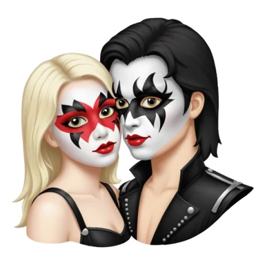 KISS BAND sticker