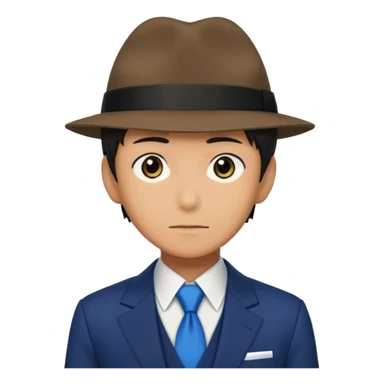 Kaito Kuroba in the famous detective conan story sticker