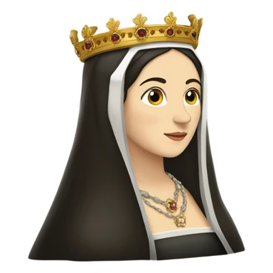 Queen catherine of Aragon details  sticker
