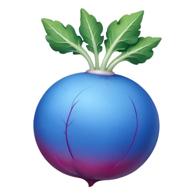blue radish sticker