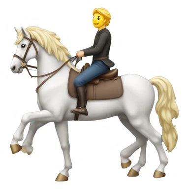 cheval sur cheval sticker