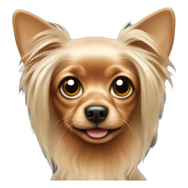 Russian Long-haired Toy Terrier sticker