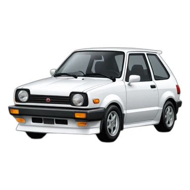 Toyota starlet gr turbo sticker
