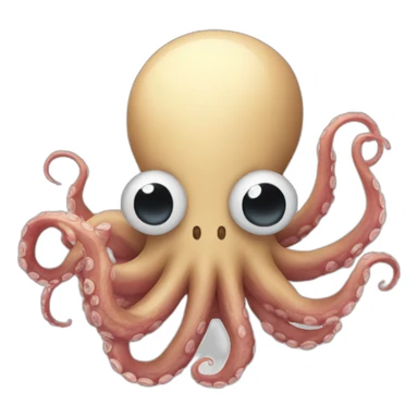 an octopus that tidies up sticker