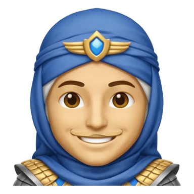 Emoji Sheik armado sticker
