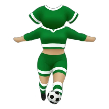flying dark green women's football tee shirt sticker