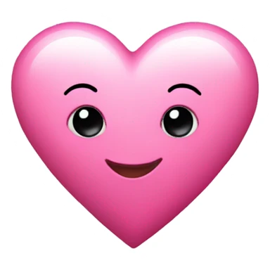 cute pink heart with butterflies around it sticker