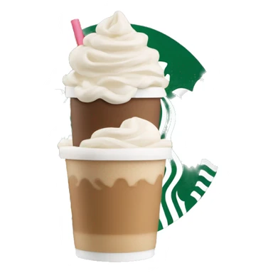 Starbucks Frappuccino sticker
