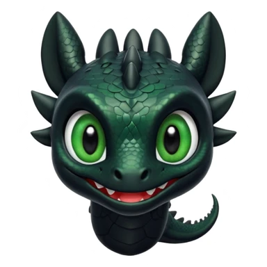 Dragón chimuelo sticker