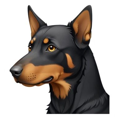 Beauceron dog  sticker
