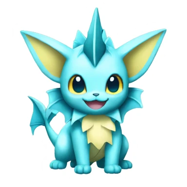 Vaporeon full body sticker
