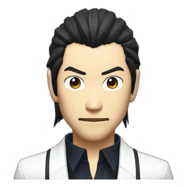 kiryu kazuma from yakuza sticker