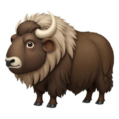 Muskox sticker