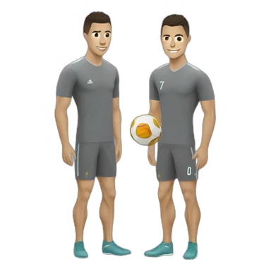 Ronaldo qui fait la vaisselle  sticker