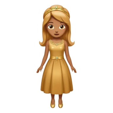 Female Butterscotch éclair combined  sticker