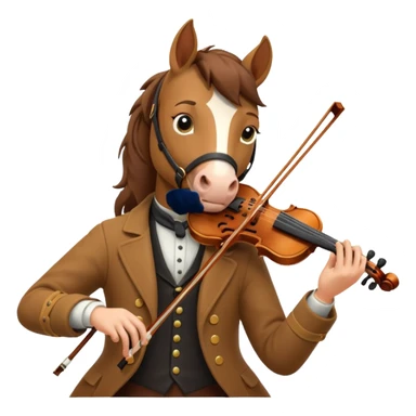 horse Musician sticker