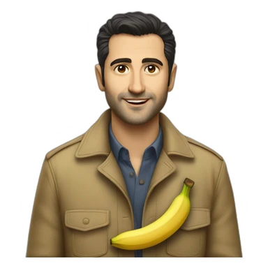 Ömer Serdar Özkan banana kafa sticker