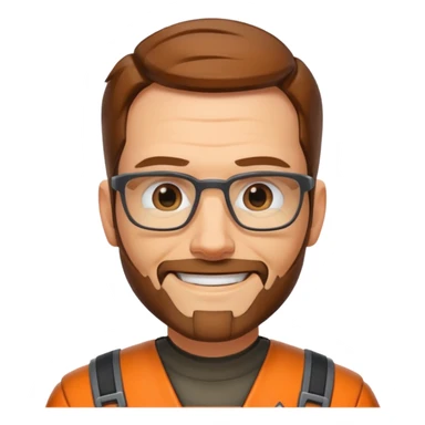 gordon freeman smiling sticker