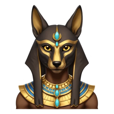 Anubis from Egyptian Gods sticker