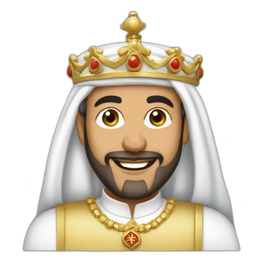 King Mohammed 6 of morocco sticker