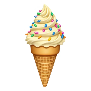 Ice Cream Vanilla Cone with Sprinkles


 sticker