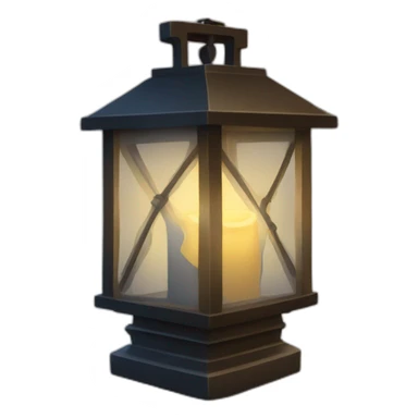 christian Lantern Light A lantern illuminating a dark path sticker
