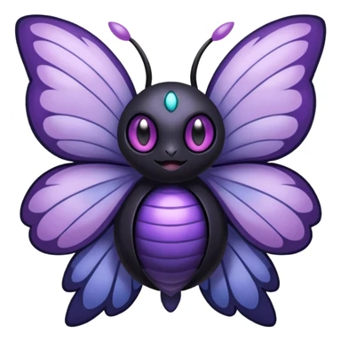 Butterfree-Lunala-Venonat-Fakémon-hybrid-creature (full body)  sticker