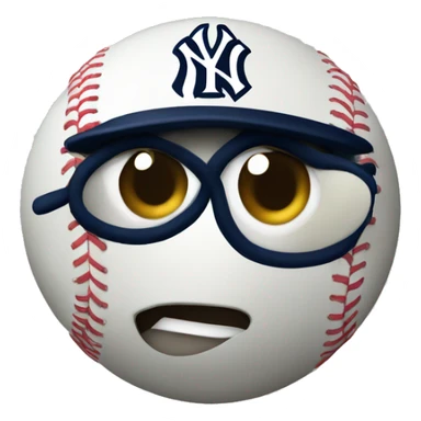 New York Yankees baseball sticker