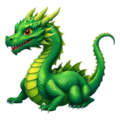 dragon in the waterrrrr sticker