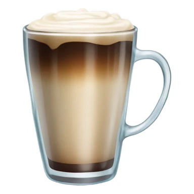 raf coffee in a glass cup sticker