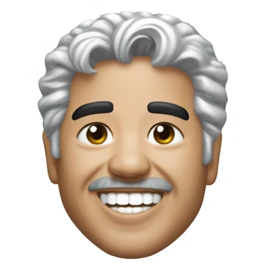 maradona smile sticker