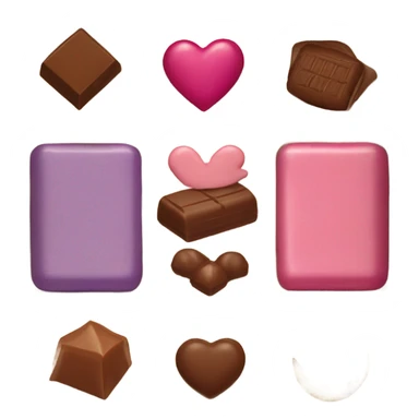Box of chocolates sticker