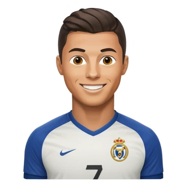Creat me a cr7 emoji sticker
