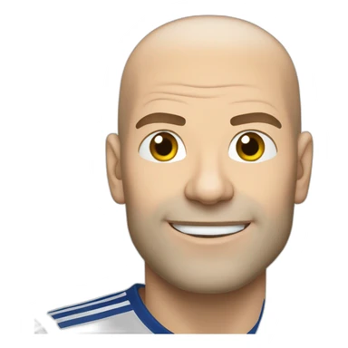 Zinedine Zidane sticker