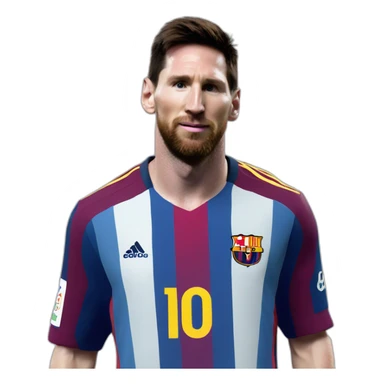Messi avec chamaux sticker