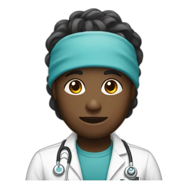 Un noire a l'hôpital sticker