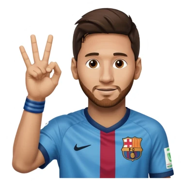 Okey işareti yapan biri messi olabilir sticker