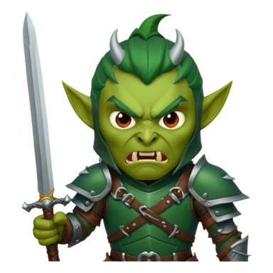 create a dnd style hobgoblin.png using 48x48 pixels size sticker