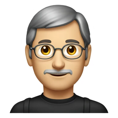 Young Steve Jobs sticker