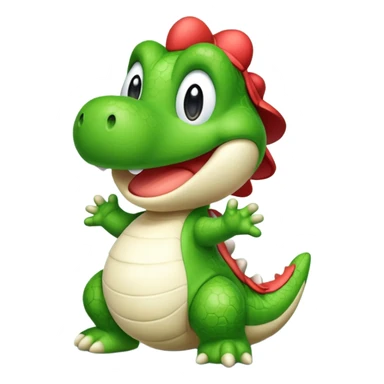 Yoshi gaming sticker
