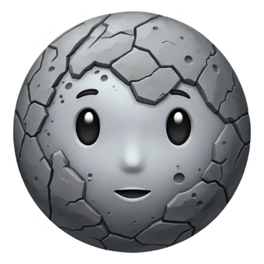 The planet Mercury with no face sticker