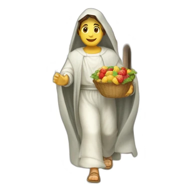 peregrinas caminando por el coto de doñaña para ver a la virgen del rocio sticker