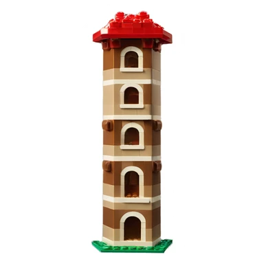 Tower of 3 lego blocks sticker